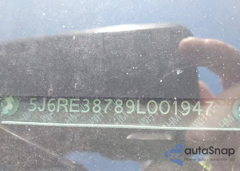 2009 Honda Cr-V Ex-L from USA, damaged, VIN 5J6RE38789L001947